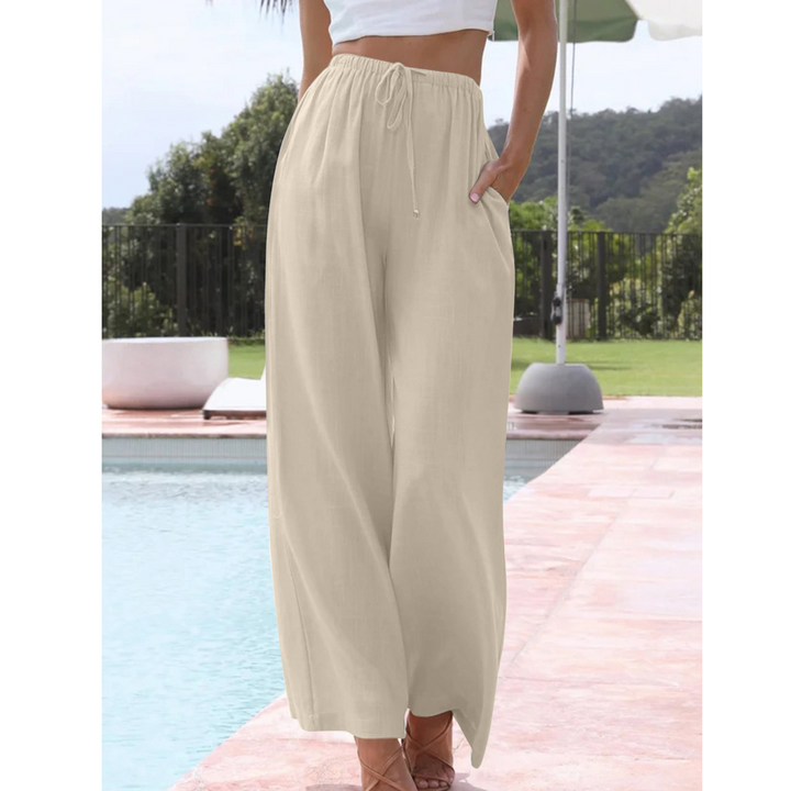 Rosie | Relaxed Lightweight Wide Leg Summer Trousers