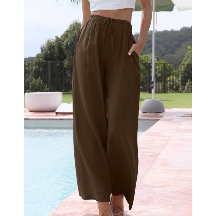 Rosie | Relaxed Lightweight Wide Leg Summer Trousers