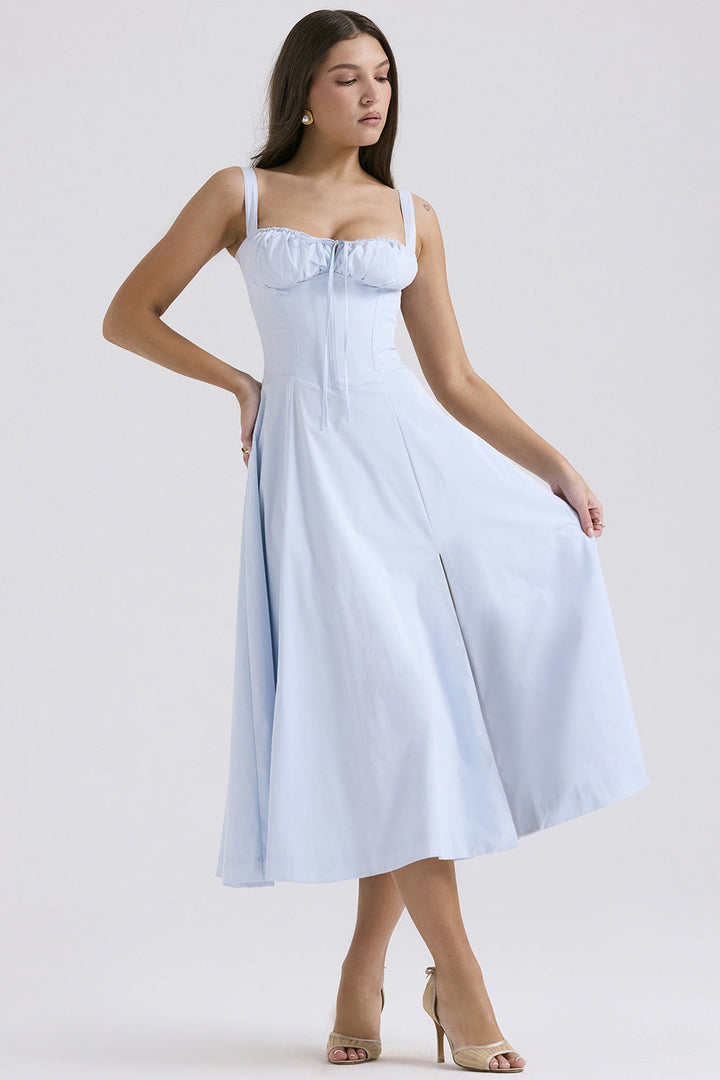 Rosie | Chic Corset Milkmaid Dress