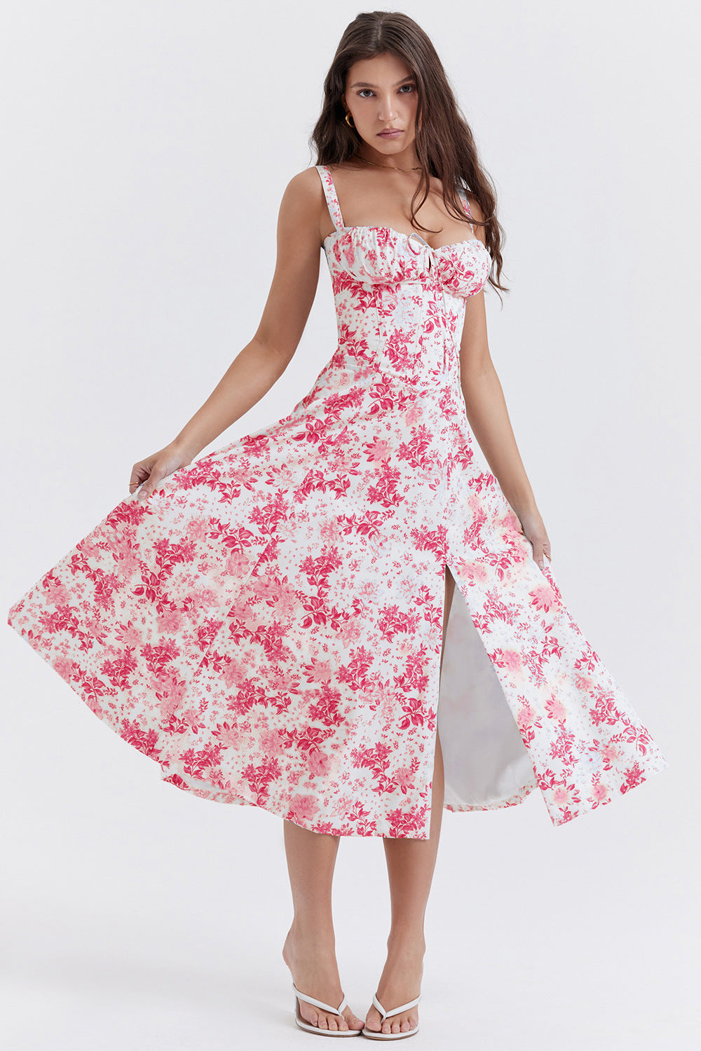 Rosie | Chic Corset Milkmaid Dress