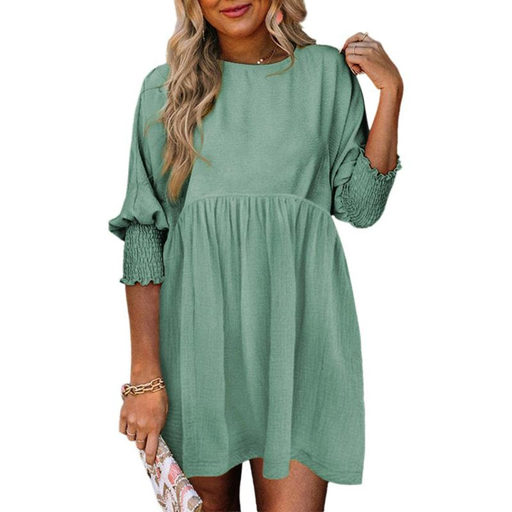 Rosie | Casual Crew Neck Loose Fit Mini Dress