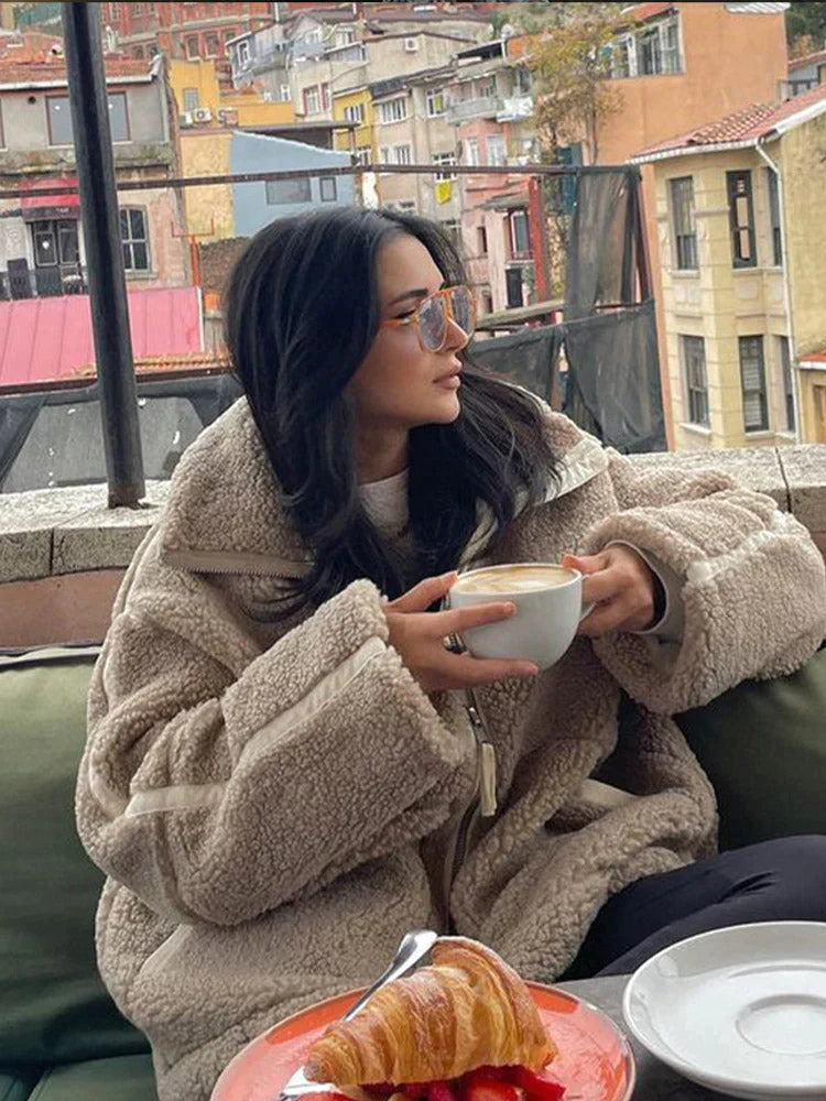 Rosie | Luxe Teddy Jacket